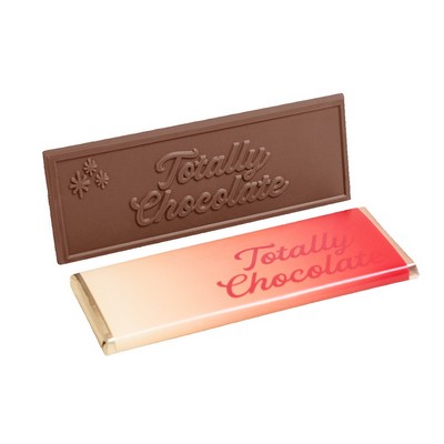 2"x 5" Brand Impact Custom Chocolate Wrapper Bar
